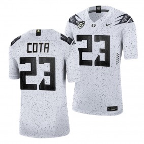 Chase Cota Oregon Ducks Eggshell White Limited Football Jersey