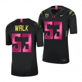 Ryan Walk Oregon Ducks Stomp Out Cancer Black Alternate Limited Jersey