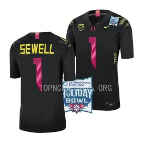 Noah Sewell 2022 Holiday Bowl Black Alternate Limited Jersey